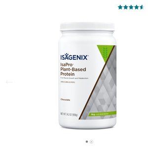 Plant-Based IsaPro® - Chocolate Flavor - canister - 30 servings